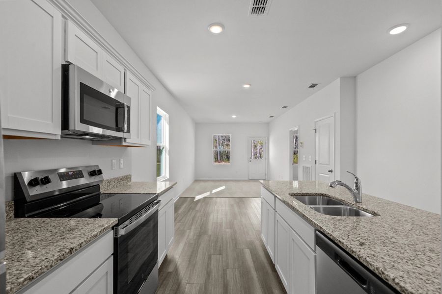 Representative furnished interior of a home built from the Alps by Starlight Homes in Sutton Farms, San Antonio (Image 8). Representative furnished interior of a home built from the Alps by Starlight Homes in Sutton Farms, San Antonio (Image 8).