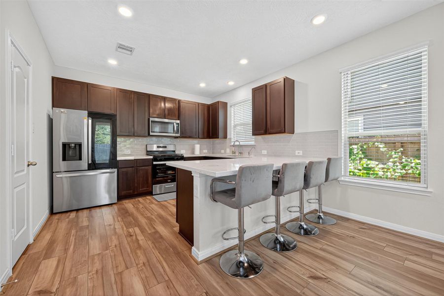 Furnished interior view inside a new home in Creekside Court, Magnolia (Image 28). Furnished interior view inside a new home in Creekside Court, Magnolia (Image 28).