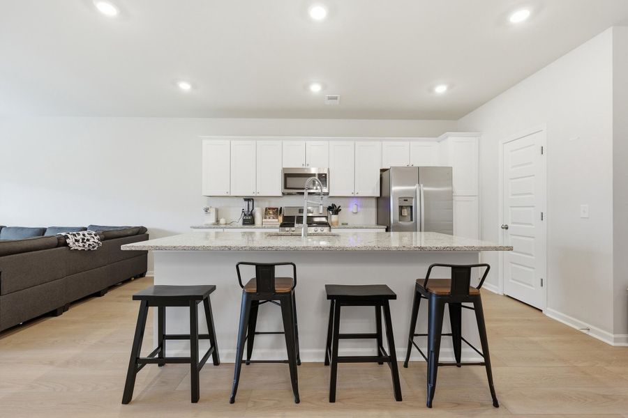 Furnished interior view inside a new home in Heron's Walk at Summers Corner, Summerville (Image 25).