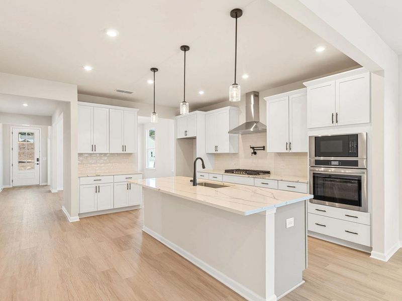 Furnished interior view inside a new home in Kelly Preserve, Loganville (Image 6).