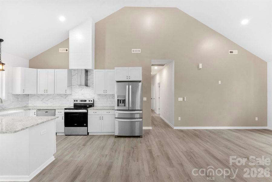 Furnished interior view inside a new home in , Shelby (Image 8).