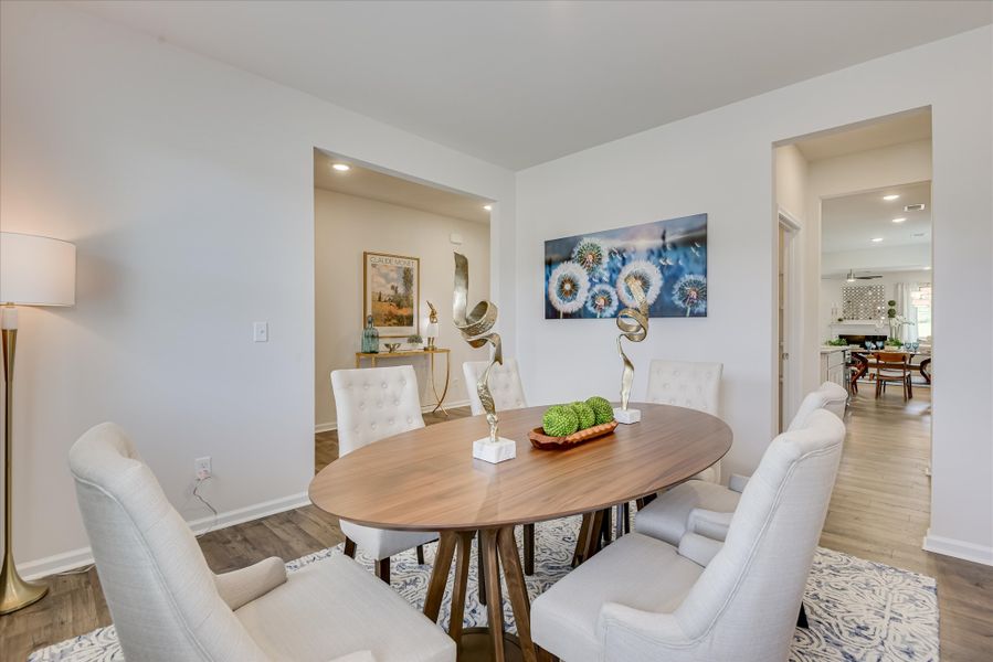 Furnished interior view inside a new home in Heritage Bay, Sumter (Image 30). Furnished interior view inside a new home in Heritage Bay, Sumter (Image 30).