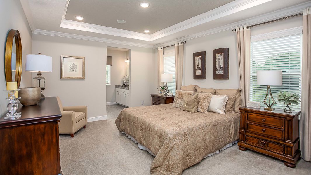 Representative furnished interior of a home built from the Wilmington by Maronda Homes in Coastal Communities, Edgewater (Image 18).