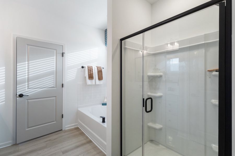 Representative furnished interior of a home built from the Julie II by Great Southern Homes in Peachtree Hills, Lexington (Image 22).