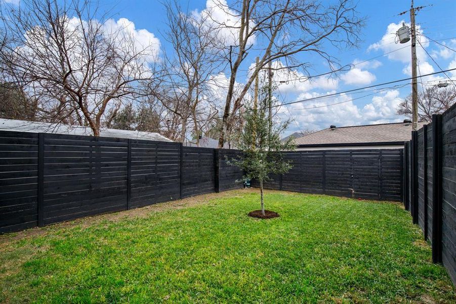 Exterior details and patio area of a home in , Dallas (Image 4). Exterior details and patio area of a home in , Dallas (Image 4).