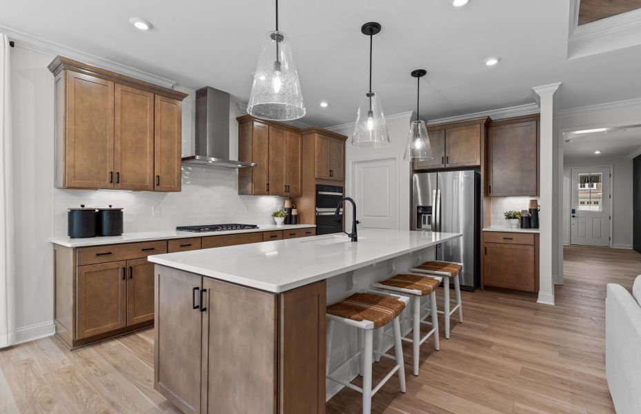 Furnished interior view inside a new home in Del Webb Wilmington at Mallory Creek, Leland (Image 25).