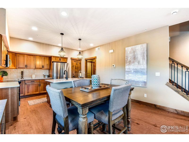 Furnished interior view inside a new home in , Estes Park (Image 8).