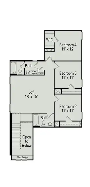 2D floor plan layout of this home in The Canopies, Splendora, TX (Image 2). 2D floor plan layout of this home in The Canopies, Splendora, TX (Image 2).