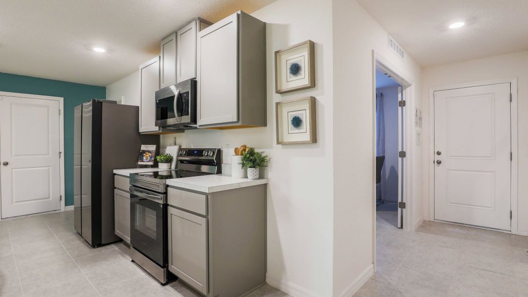 Representative furnished interior of a home built from the Iris by Maronda Homes in Labelle, Labelle (Image 3).