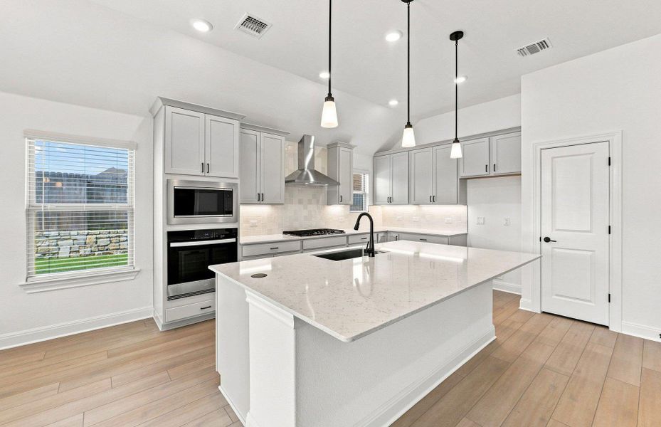 Furnished interior view inside a new home in Crescent Bluff, Georgetown (Image 7).
