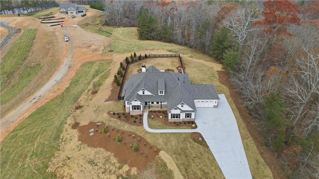 Front exterior of a new home in , Gainesville, GA, highlighting curb appeal (Image 43).