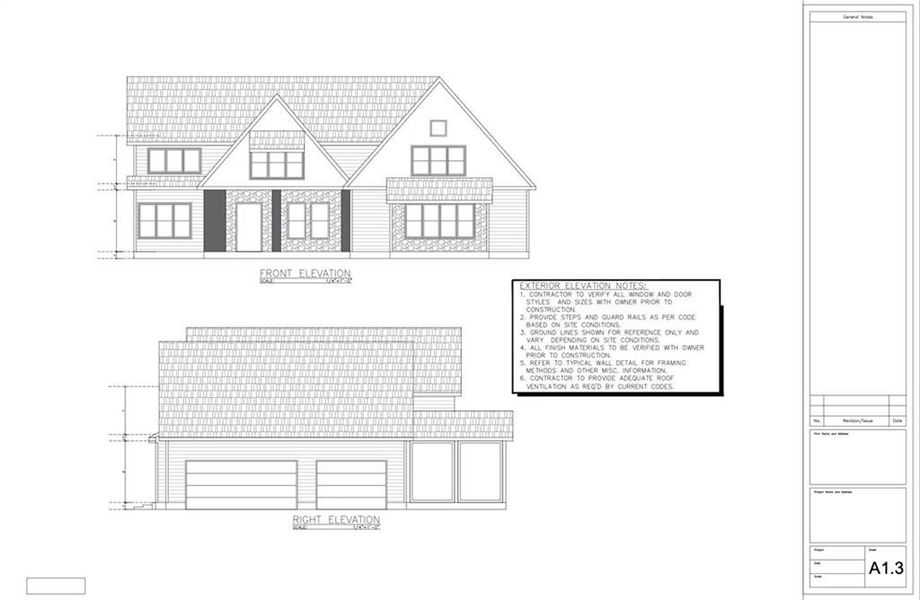 Exterior rendering of this home design in , Winston, GA (Image 3). Exterior rendering of this home design in , Winston, GA (Image 3).