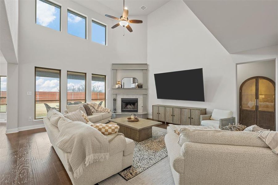 Furnished interior view inside a new home in , Waco (Image 18).