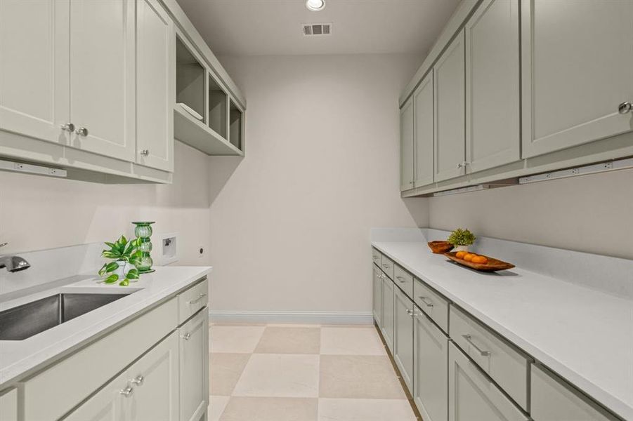 Furnished interior view inside a new home in , Fort Worth (Image 15).