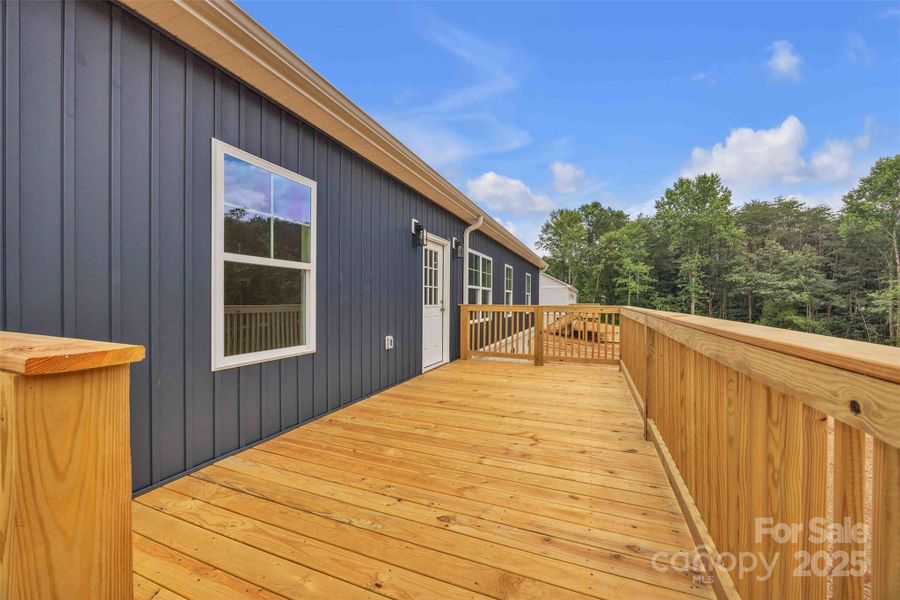 Front exterior of a new home in , Taylorsville, NC, highlighting curb appeal (Image 26).