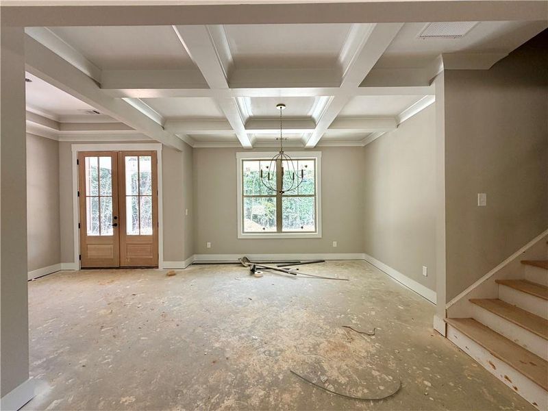 In-progress construction of a new home in , Dallas, GA (Image 19).