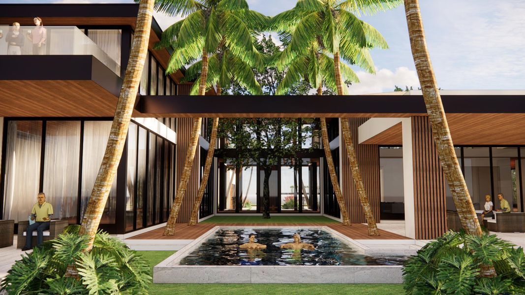 Exterior details and patio area of a home in , Palm Beach Gardens (Image 9).