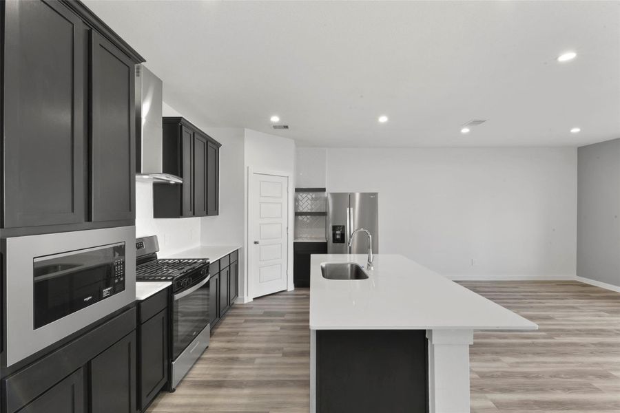 Furnished interior view inside a new home in City Gate North, Houston (Image 11).