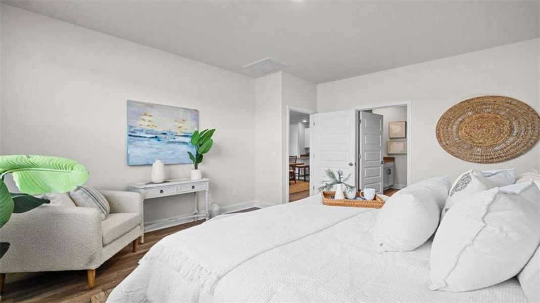 Furnished interior view inside a new home in Sherwood Manor, South Fulton (Image 8). Furnished interior view inside a new home in Sherwood Manor, South Fulton (Image 8).