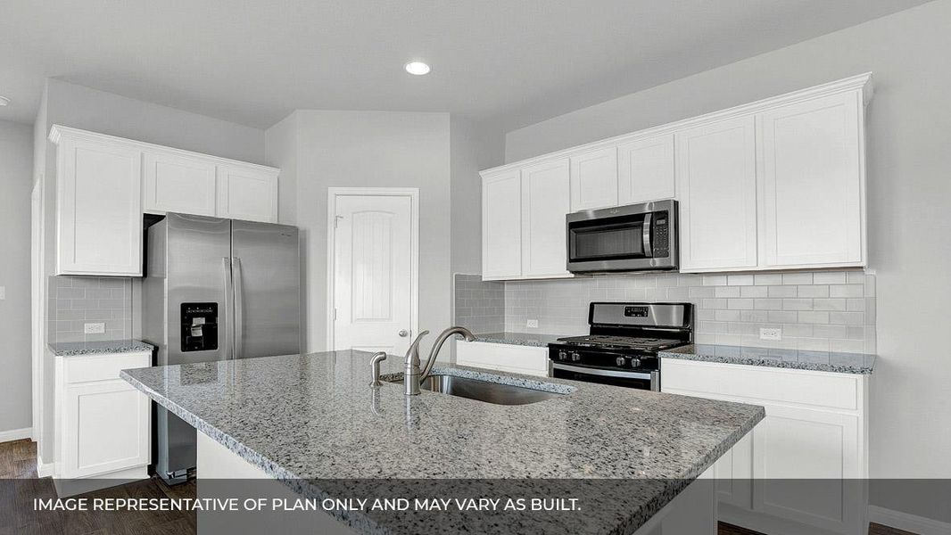 Furnished interior view inside a new home in Southgrove, Kyle (Image 3).