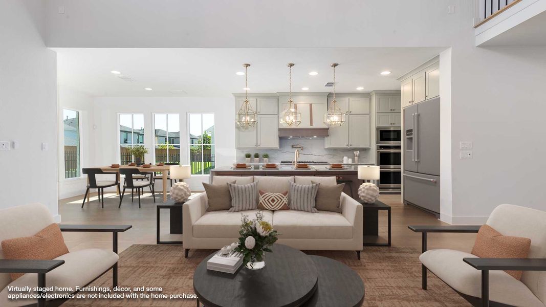 Representative furnished interior of a home built from the 566A by Britton Homes in The Tribute, The Colony (Image 4). Representative furnished interior of a home built from the 566A by Britton Homes in The Tribute, The Colony (Image 4).
