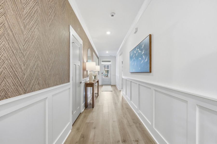 Representative furnished interior of a home built from the Carolyn II by Great Southern Homes in Edgefield, Loris (Image 9).
