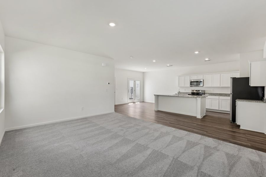 Representative unfurnished interior of a home built from the Neptune by Starlight Homes in Castlewood South, Taylor (Image 18). Representative unfurnished interior of a home built from the Neptune by Starlight Homes in Castlewood South, Taylor (Image 18).