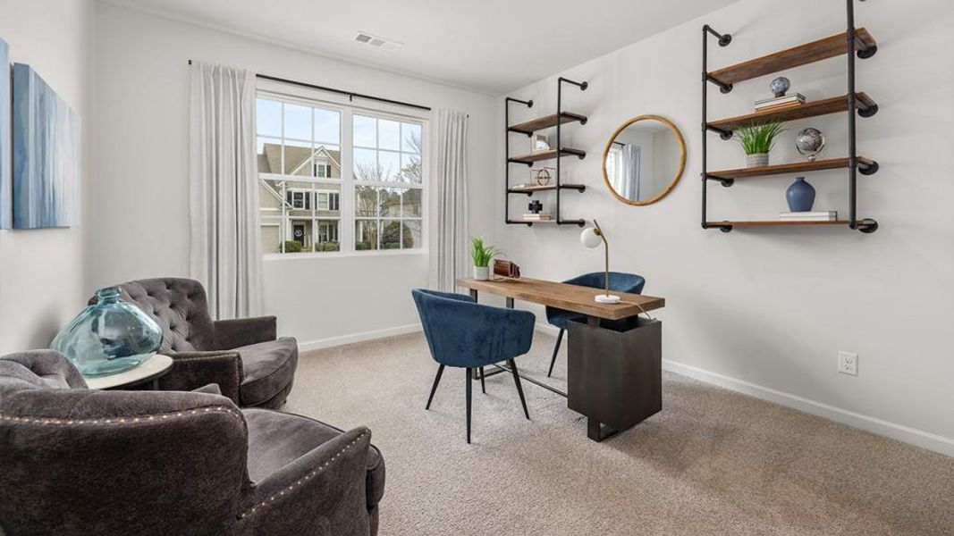 Furnished interior view inside a new home in Lost Creek, Dallas (Image 47).