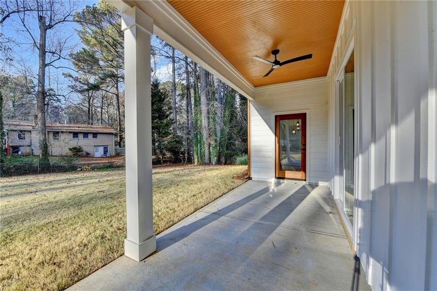 Exterior details and patio area of a home in , Lawrenceville (Image 34).
