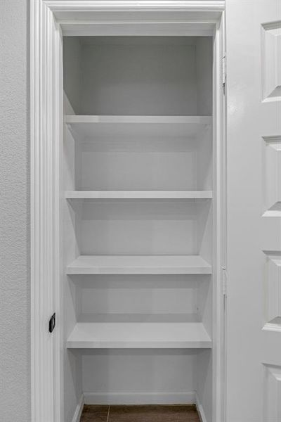 View of closet View of closet