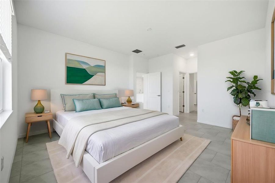 Furnished interior view inside a new home in Rye Ranch, Parrish (Image 10).