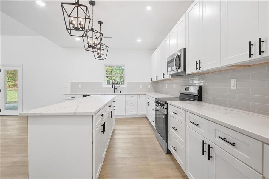 Furnished interior view inside a new home in , Commerce (Image 7).