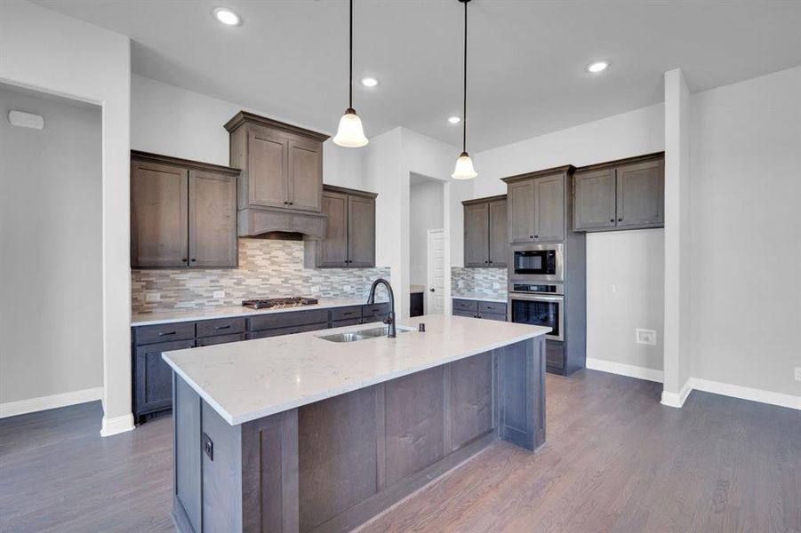 Furnished interior in a model home at Levante in Waxahachie (Image 8).