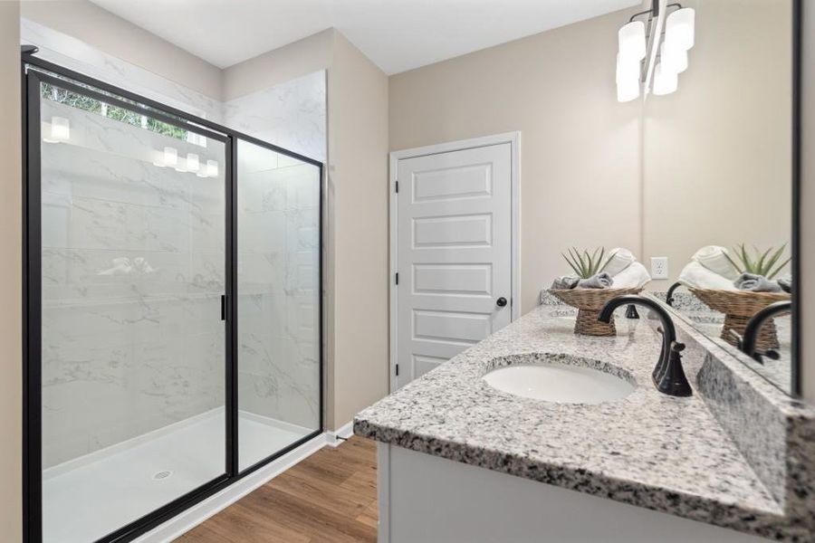 Furnished interior view inside a new home in Jones Ridge, Dallas (Image 7). Furnished interior view inside a new home in Jones Ridge, Dallas (Image 7).