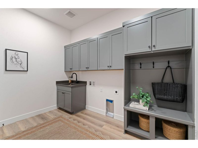 Furnished interior view inside a new home in , Windsor (Image 6). Furnished interior view inside a new home in , Windsor (Image 6).