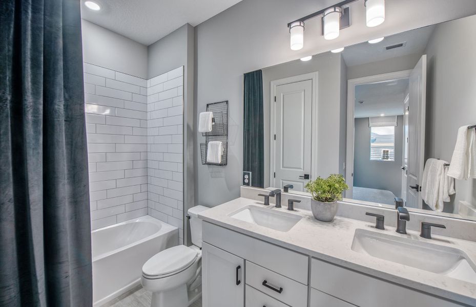 Furnished interior view inside a new home in Avondale at Avenir, Palm Beach Gardens (Image 18).