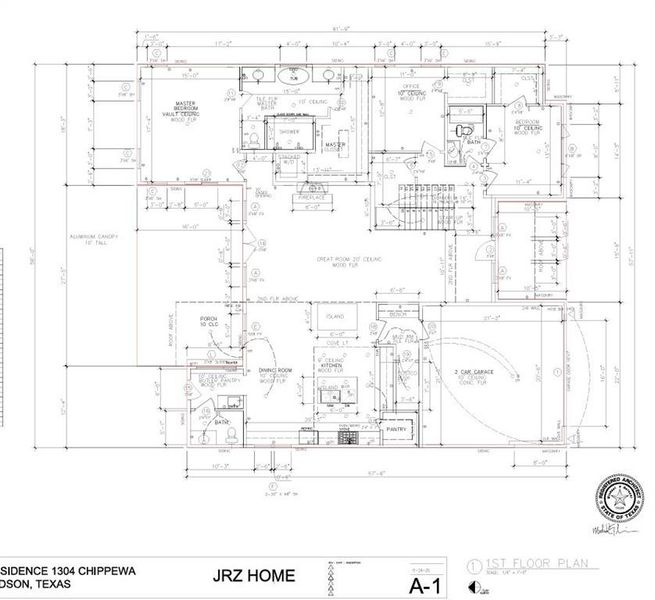 1st Floor Plan