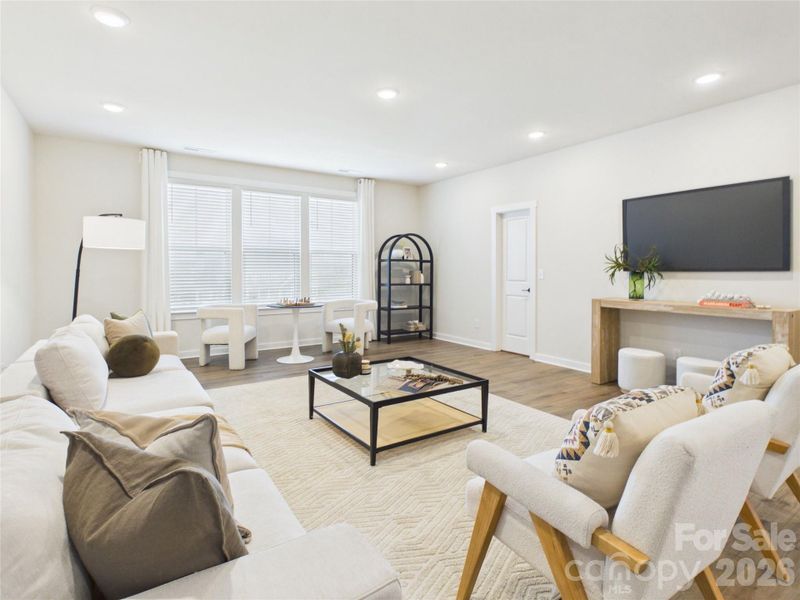 Furnished interior view inside a new home in , Mooresville (Image 30).