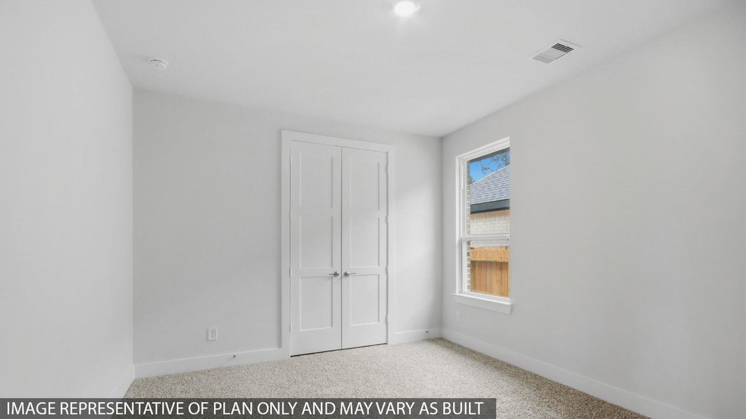 Spacious, unfurnished interior of a new home in Hills of Westlake, Conroe (Image 12).