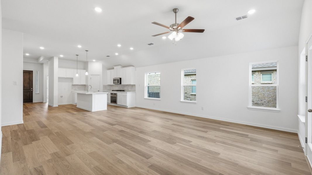 Furnished interior view inside a new home in Anna Ranch, Anna (Image 30).