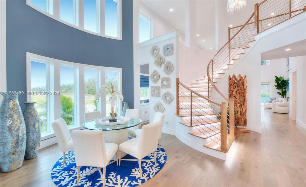 Furnished interior view inside a new home in Veranda Bay, Flagler Beach (Image 11).