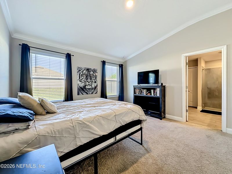 Furnished interior view inside a new home in Dorado at Entrada, St. Augustine (Image 14).