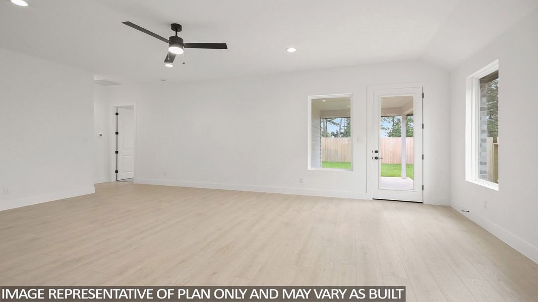 Spacious, unfurnished interior of a new home in Mill Creek Estates, Magnolia (Image 11). Spacious, unfurnished interior of a new home in Mill Creek Estates, Magnolia (Image 11).