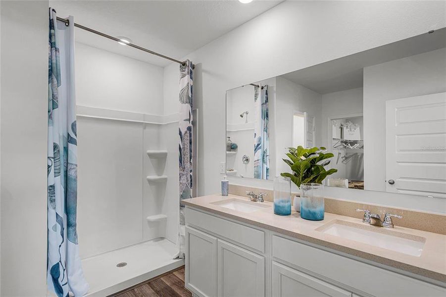 Furnished interior view inside a new home in , Haines City (Image 8).