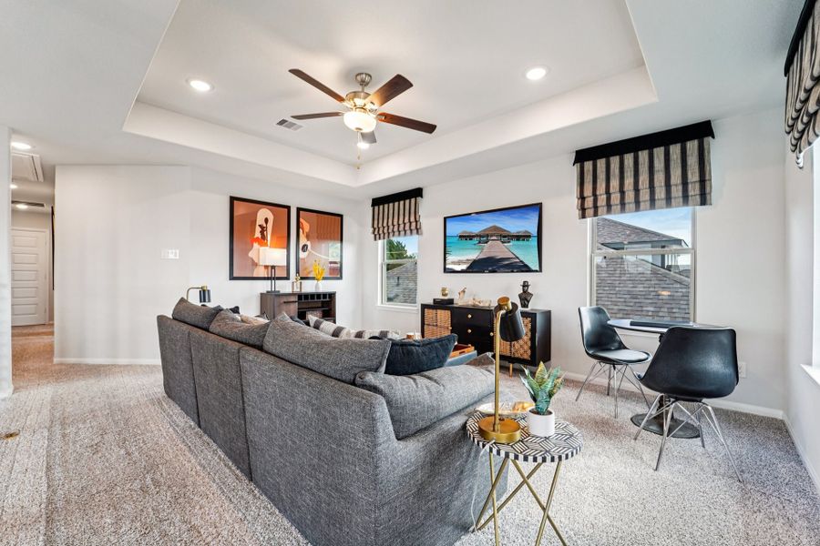 Tejas Village Model Home - Mansfield - Game Room