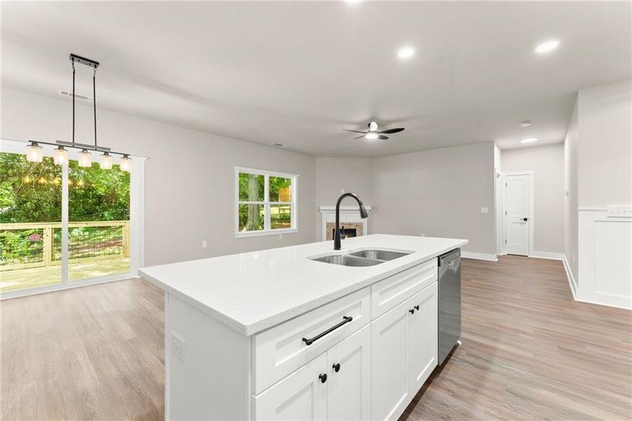 Furnished interior view inside a new home in , Jefferson (Image 9).