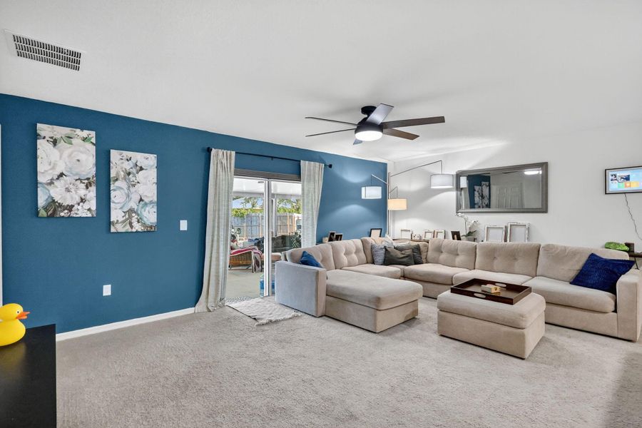 Furnished interior view inside a new home in , Port St. Lucie (Image 16).