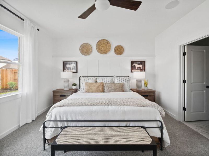 Representative furnished interior of a home built from the Passionflower II by K. Hovnanian® Homes in Aspire at River Ranch Trails, Dayton (Image 15). Representative furnished interior of a home built from the Passionflower II by K. Hovnanian® Homes in Aspire at River Ranch Trails, Dayton (Image 15).