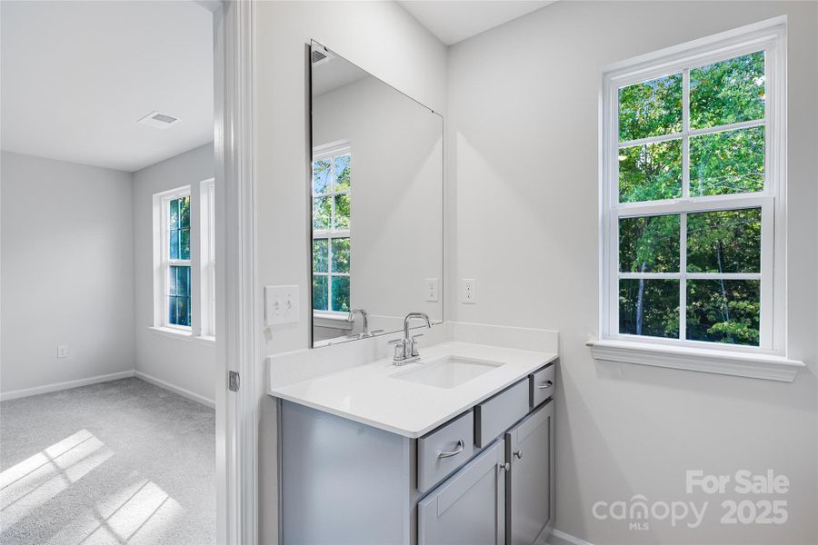 Furnished interior view inside a new home in Village of Waxhaw, Waxhaw (Image 12).