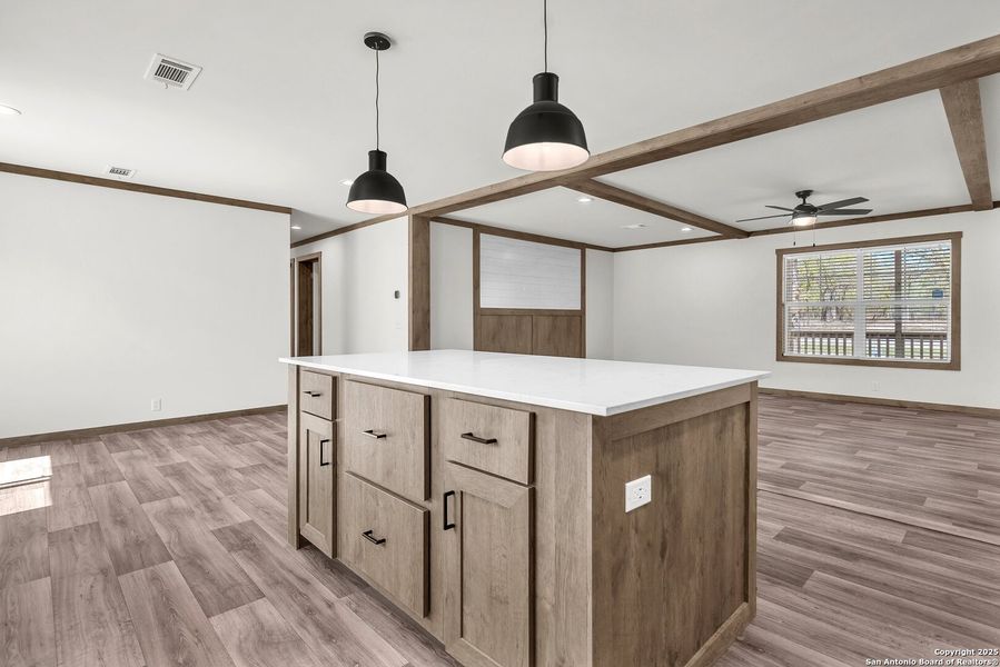 Furnished interior view inside a new home in , La Vernia (Image 10). Furnished interior view inside a new home in , La Vernia (Image 10).